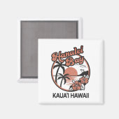 Aimant Hanalei Bay Kauai Hawaii (Recto/Verso)