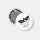 Aimant Hand Silhouette Eagle (Recto/Verso)