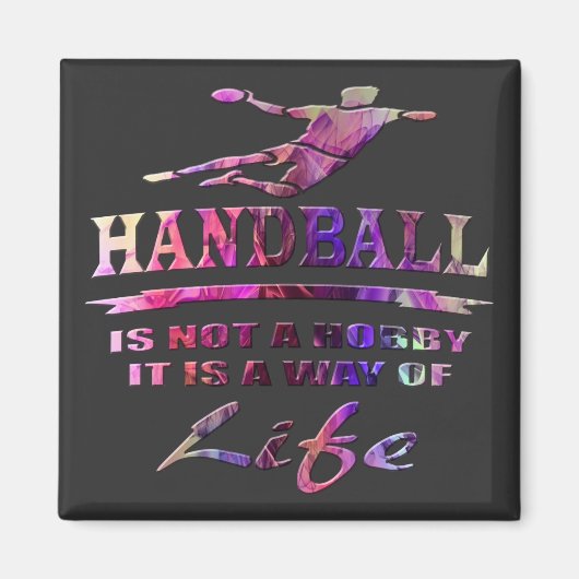 Aimant handball (Devant)