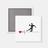 Aimant Handball Coach Handballer Drôle Dire (Recto/Verso)