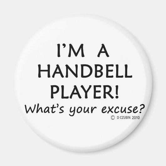 Aimant Handbell Player (Devant)