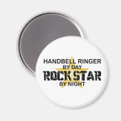 Aimant Handbell Rock Star par Night (Recto/Verso)