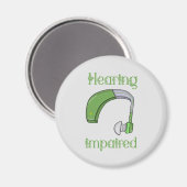 Aimant Handicap auditif (Recto/Verso)