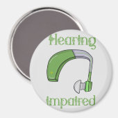 Aimant Handicap auditif (Recto/Verso)