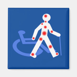 Aimant Handicap invisible / Visible