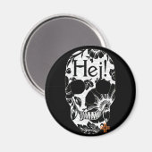 Aimant HANDSKULL Hej magnétique circulaire B2 (Recto/Verso)
