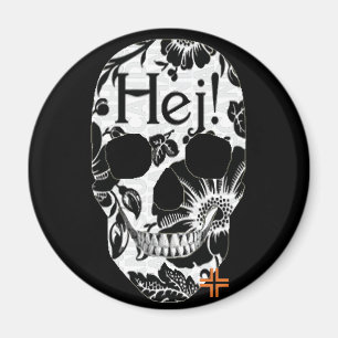 Aimant HANDSKULL Hej magnétique circulaire B2