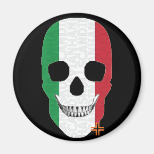 Aimant HANDSKULL Italie magnétique circulaire B2