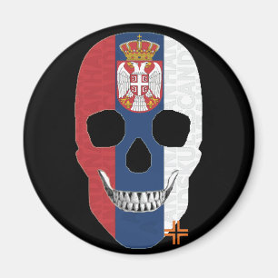 Aimant HANDSKULL Serbie magnétique circulaire B2