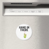 Aimant Hang in There Funny Frog Citation Cadeau pour l'am (In Situ (Lave-vaisselle))