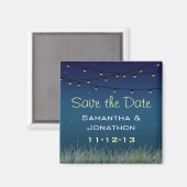 Aimant Hanging Lights Night Under the Stars Enregistrer l (Recto/Verso)