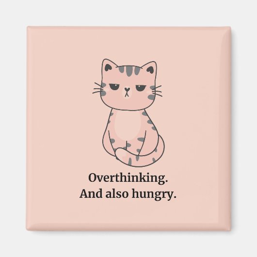 Aimant Hangry Cat (Devant)