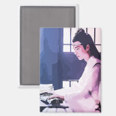 Aimant Hanguang Jun Lan Wangji Le MDZS non dompté (Recto/Verso)