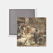 Aimant Hansel et Gretel rencontrent la sorcière (Recto/Verso)