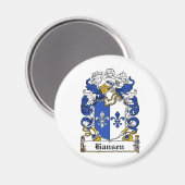 Aimant Hansen Family Crest (Recto/Verso)