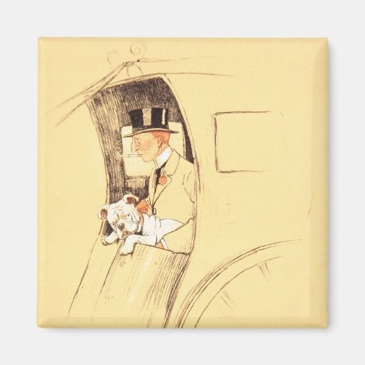 Aimant Hansom Cab (Devant)