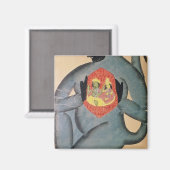 Aimant Hanuman révèle Rama et Sita (Recto/Verso)