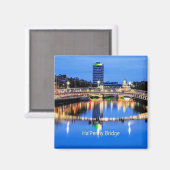 Aimant Ha'Penny Bridge, Dublin, Irlande (Recto/Verso)