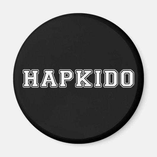 Aimant Hapkido (Devant)