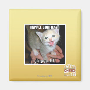 AIMANT HAPPEE BURFDAY !