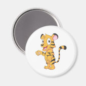 Aimant Happy Baby Tiger Cub (Recto/Verso)