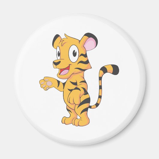 Aimant Happy Baby Tiger Cub (Devant)