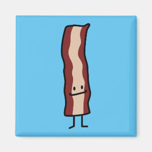 Aimant Happy Bacon Smirk Classic Design