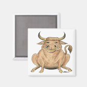Aimant Happy Bull (Recto/Verso)