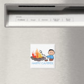 Aimant Happy Camper (In Situ (Lave-vaisselle))