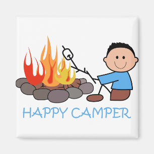 Aimant Happy Camper
