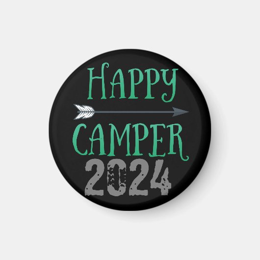 Aimant Happy Camper (Devant)