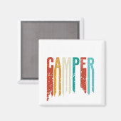Aimant Happy camper (Recto/Verso)
