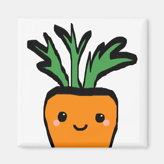 Aimant Happy carrot (Devant)