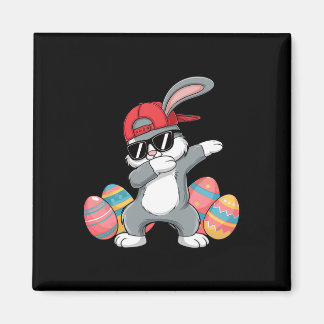 Aimant Happy Easter Bruh Bunny Dab Rabbit Dance Boys Kids