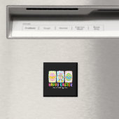 Aimant Happy Easter Just A Little Egg-stra Funny Eggs Kid (In Situ (Lave-vaisselle))