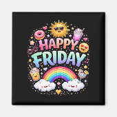 Aimant Happy Friday (Devant)