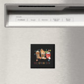 Aimant Happy Hallothanksmas Coffee Halloween Thanksgiving (In Situ (Lave-vaisselle))