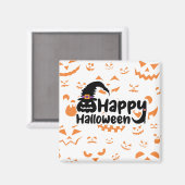 Aimant Happy Halloween Accessoires d'aimant de cuisine 20 (Recto/Verso)