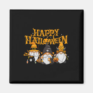 Aimant Happy Halloween Gnomes Automne Citrouille automne 