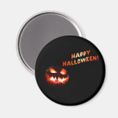 Aimant HAPPY HALLOWEEN - Jack-O-Lantern (Recto/Verso)