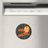 Aimant Happy Halloween Jack-o'-lantern (In Situ (Lave-vaisselle))