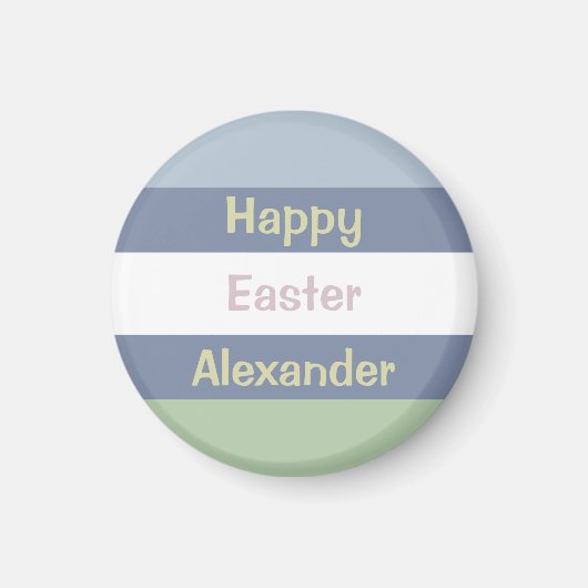 Aimant Happy Happy Text Beverage Coaster (Devant)