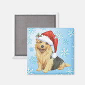 Aimant Happy Howlidays Norfolk Terrier (Recto/Verso)