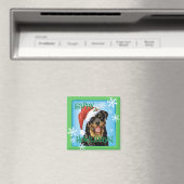 Aimant Happy Howlidays Rottweiler (In Situ (Lave-vaisselle))