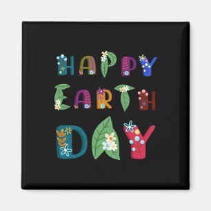 Aimant Happy Jour des terres Nature Lovers Mère Jour des