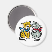 Aimant Happy Kittens (Recto/Verso)