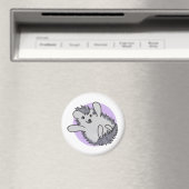 Aimant Happy mignon pourpre (In Situ (Lave-vaisselle))