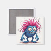 Aimant Happy Monster (Recto/Verso)