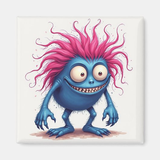 Aimant Happy Monster (Devant)