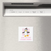 Aimant Happy Penguin Big Sister (In Situ (Lave-vaisselle))